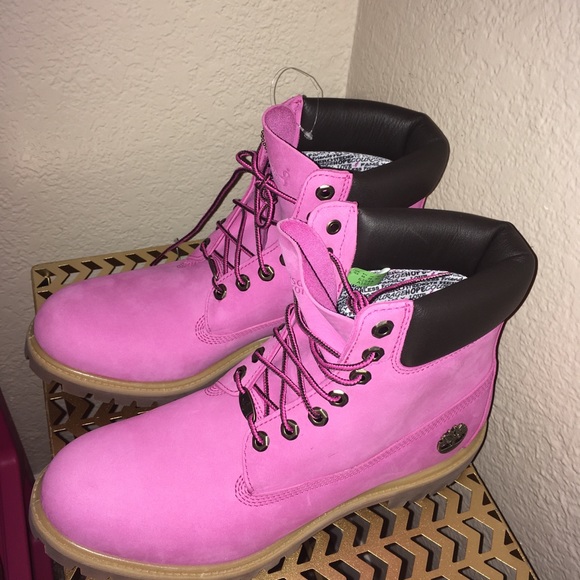 mens pink timberland boots